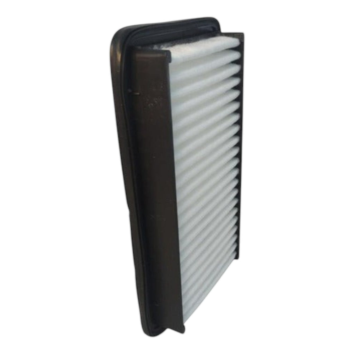 Filtro de aire KENAI´S COM para Suzuki Ciaz 1.4l, diseño rectangular con marco negro y medio filtrante blanco