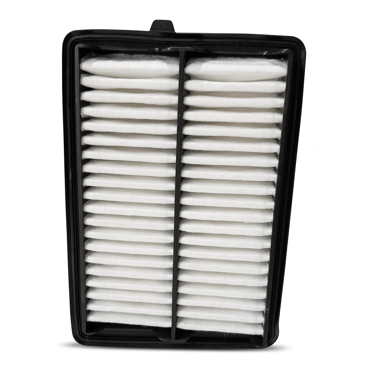Filtro de aire Unifil para Suzuki Swift de KENAI´S COM con marco negro y pliegues blancos de alta eficiencia