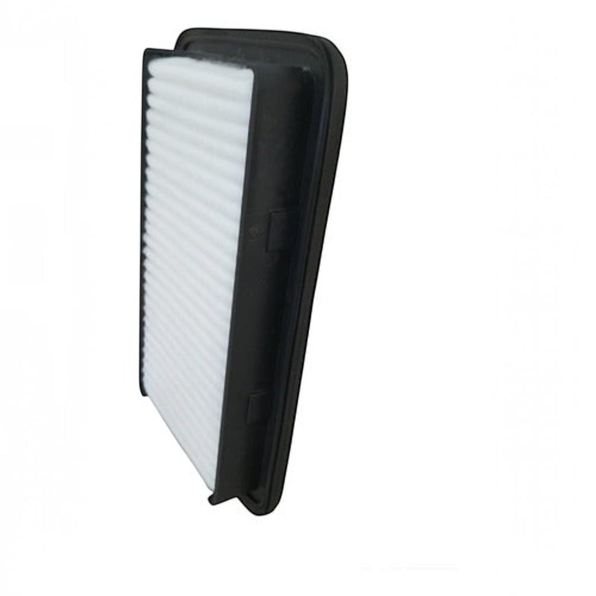 Filtro de aire KENAI´S COM para Suzuki Swift 1.5L 2007-2010, diseño rectangular con marco negro y medio filtrante blanco