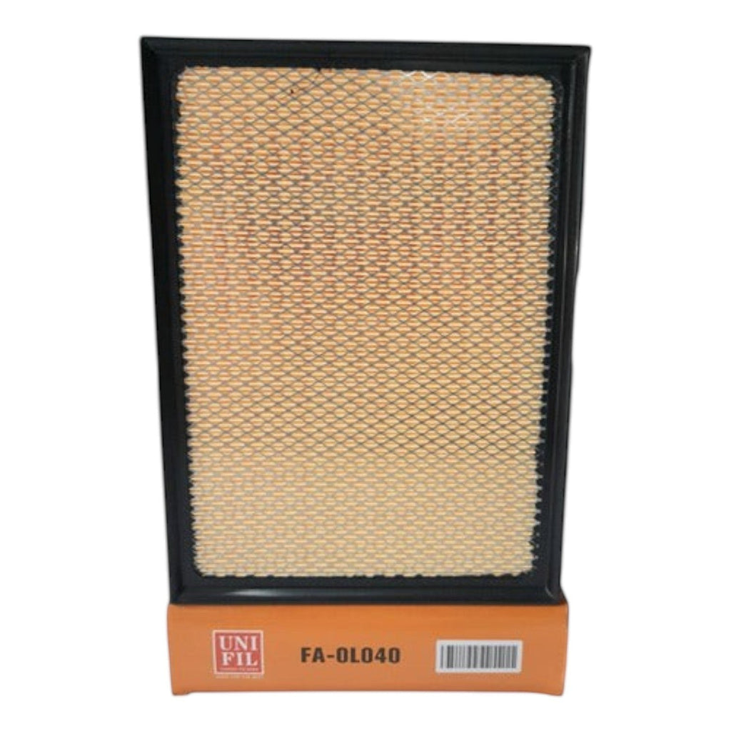 Filtro de aire rectangular KENAI´S COM para Toyota Hilux 2.7L 2017-2023 con marco negro y malla protectora