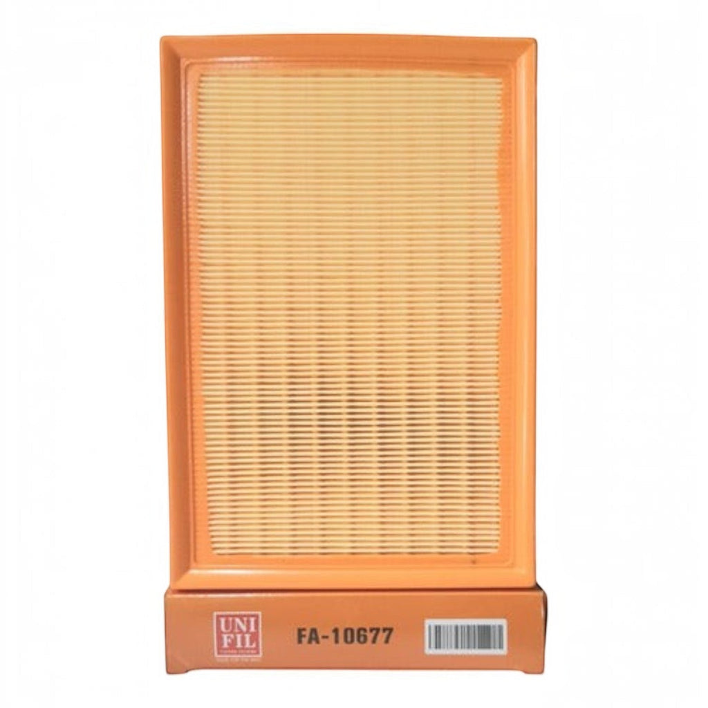 Filtro de aire rectangular KENAI´S COM para Toyota Rav4 2.5L 2013-2018 con marco naranja y papel plisado