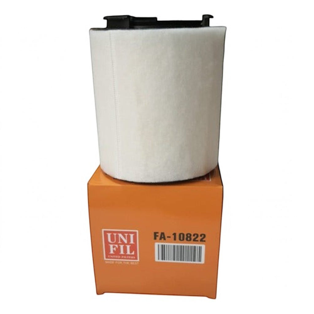 Filtro de aire para motor KENAI´S COM compatible con Vento 1.5L TDI, diseño cilíndrico blanco con caja naranja