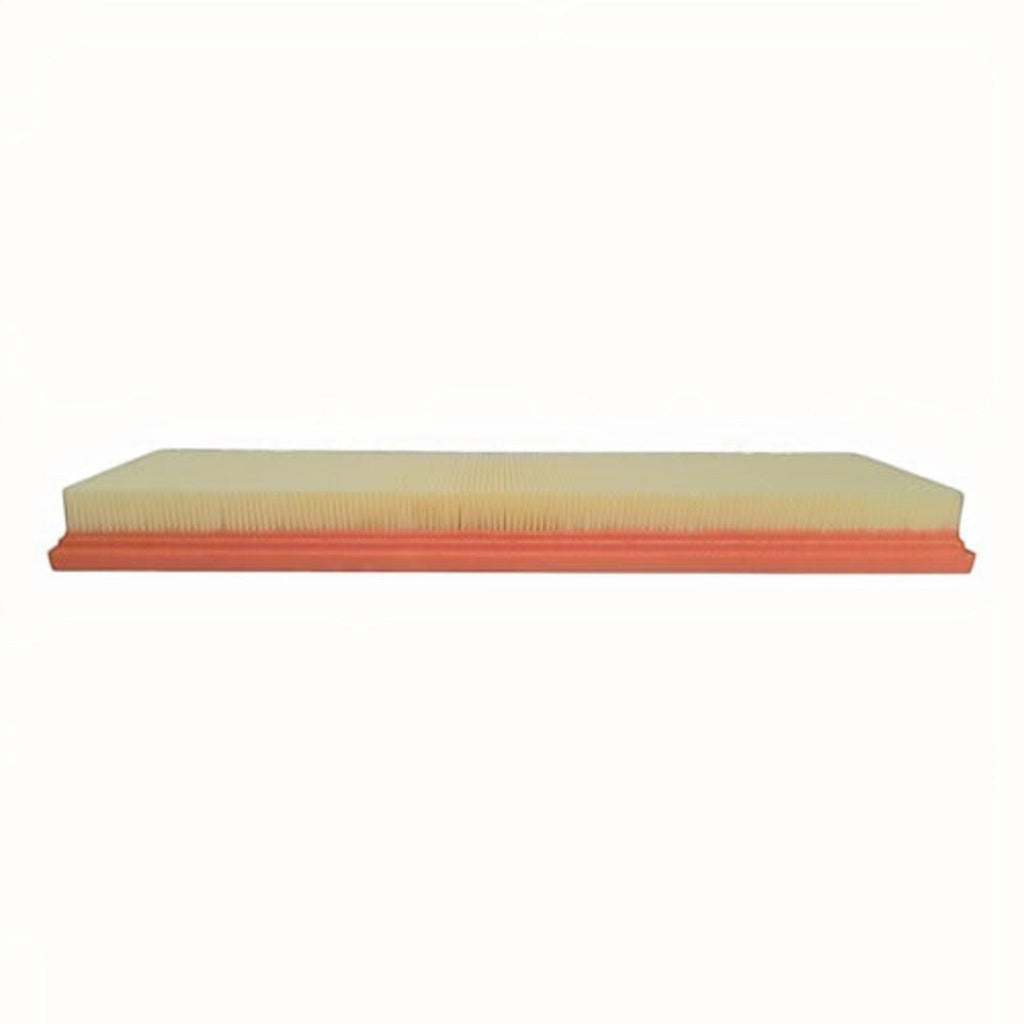 Filtro de aire rectangular para motor KENAI´S COM compatible con VW Bora y Jetta Mk6 con marco naranja