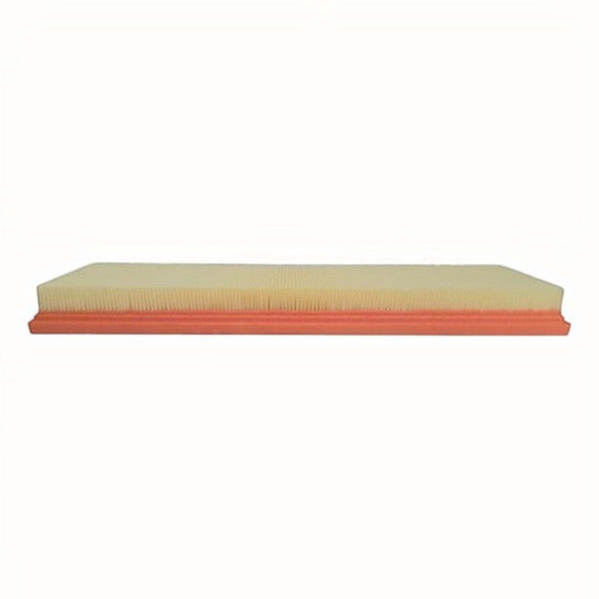 Filtro de aire rectangular para motor KENAI´S COM compatible con VW Bora y Jetta Mk6 con marco naranja