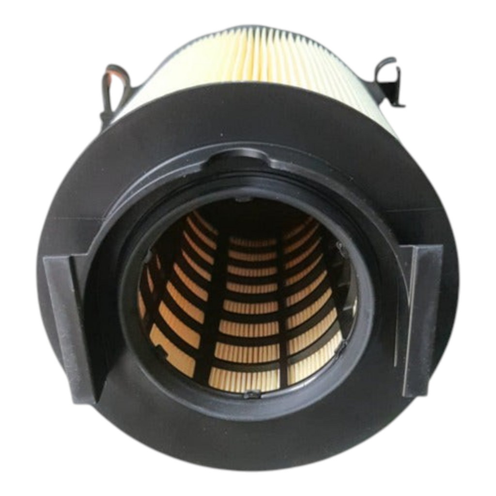 Filtro de aire cilíndrico Mann para VW Jetta A6 MK6 de KENAI´S COM con estructura de plástico negro y papel plisado