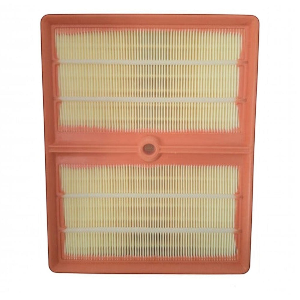 Filtro de aire rectangular para VW Nivus 1.0L de KENAI´S COM con marco naranja y pliegues de papel filtrante