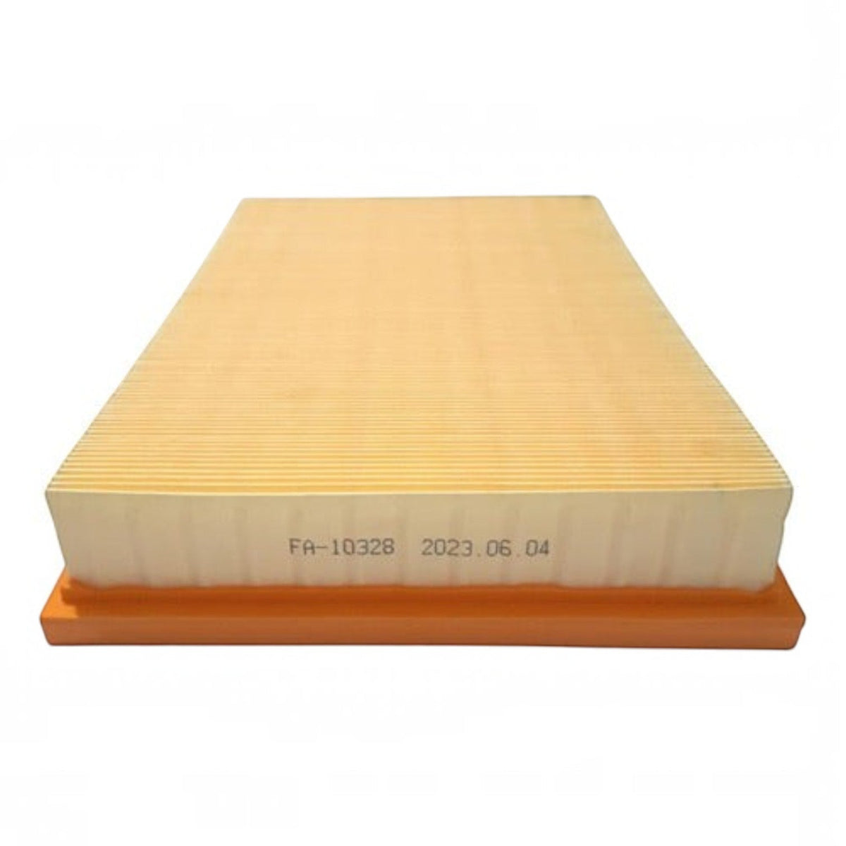 Filtro de aire rectangular KENAI´S COM para VW Passat 3.6L, modelo FA-10328 con pliegues de papel beige