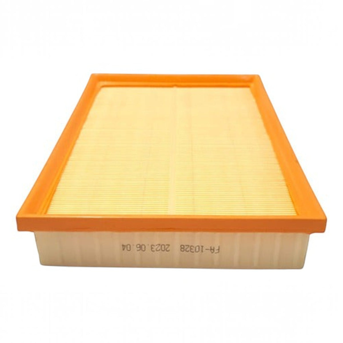 Filtro de aire rectangular para VW Passat 3.6L de KENAI´S COM con marco naranja y medio filtrante plisado