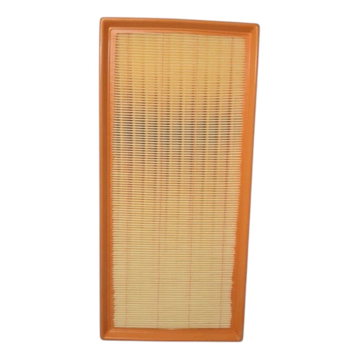 Filtro de aire rectangular para VW Touareg 3.6L 2012-2017 de la marca KENAI´S COM con marco naranja