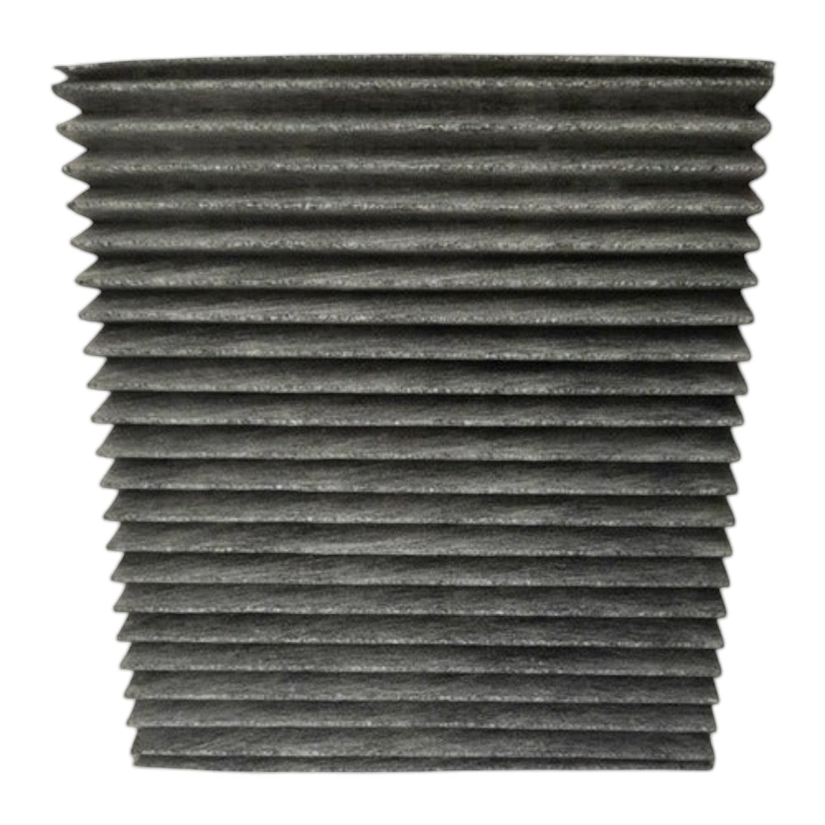 Filtro de cabina con carbón activado KENAI´S COM para Jac Frison Turbo 2.0L 2022-2023, diseño plisado gris oscuro.