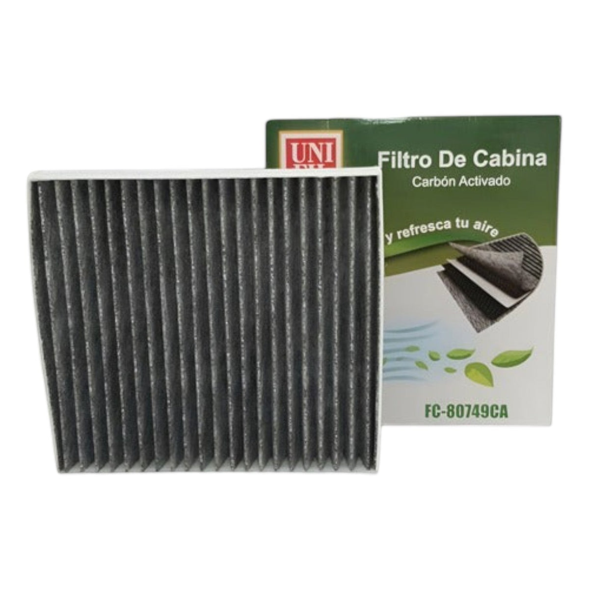 Filtro de cabina con carbón activado KENAI´S COM para JAC Frison Turbo 2.0L, diseño rectangular de alta eficiencia