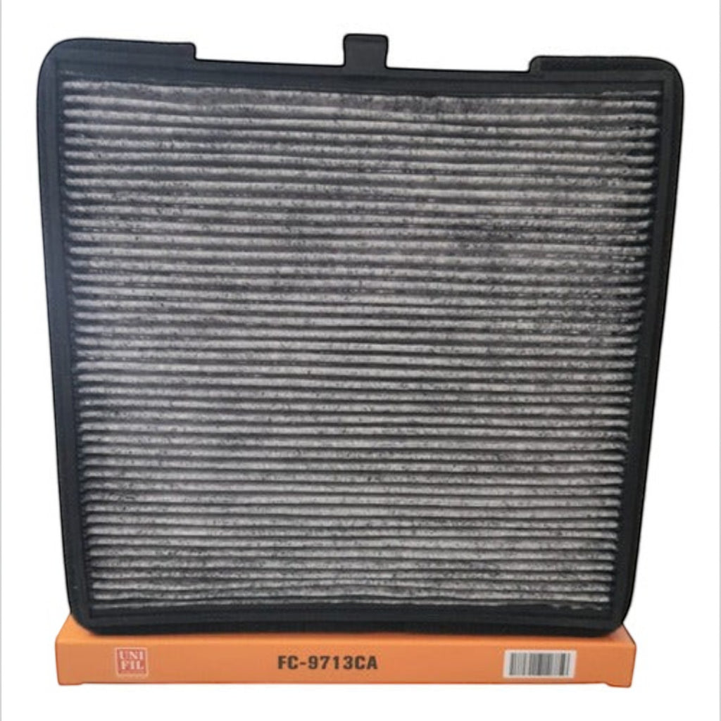 Filtro de cabina con carbón activado KENAI´S COM para Hyundai Grand i10, diseño rectangular con marco negro