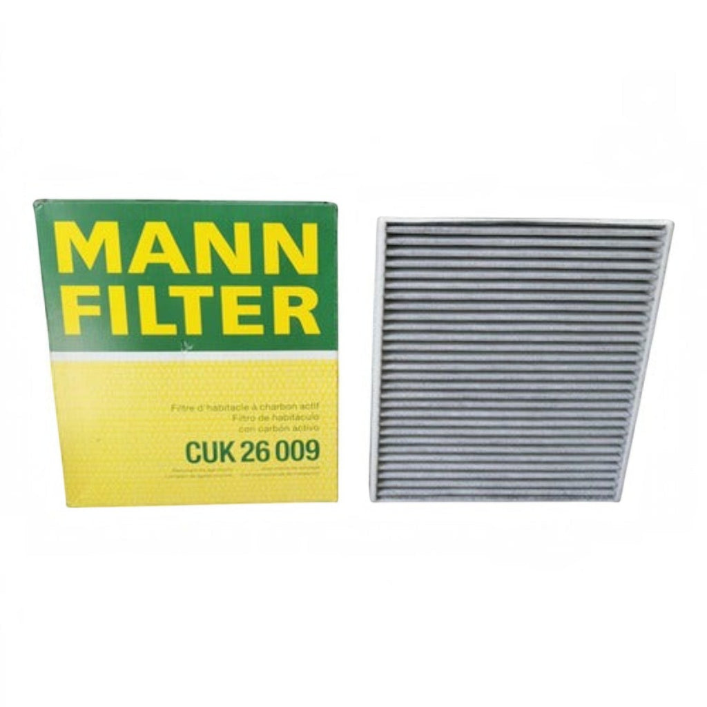 Filtro de cabina Mann Filter CUK 26009 para Golf Variant, parte del kit KENAI´S COM para mantenimiento automotriz