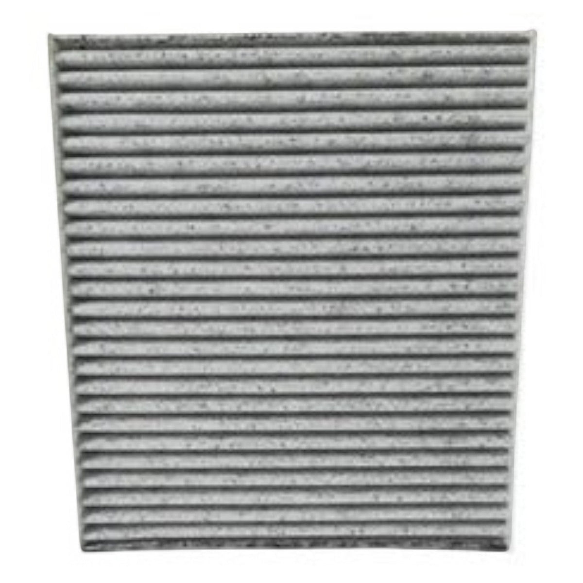 Filtro de cabina KENAI´S COM para JAC J7 1.5L Turbo 2021, diseño rectangular plisado en color gris.