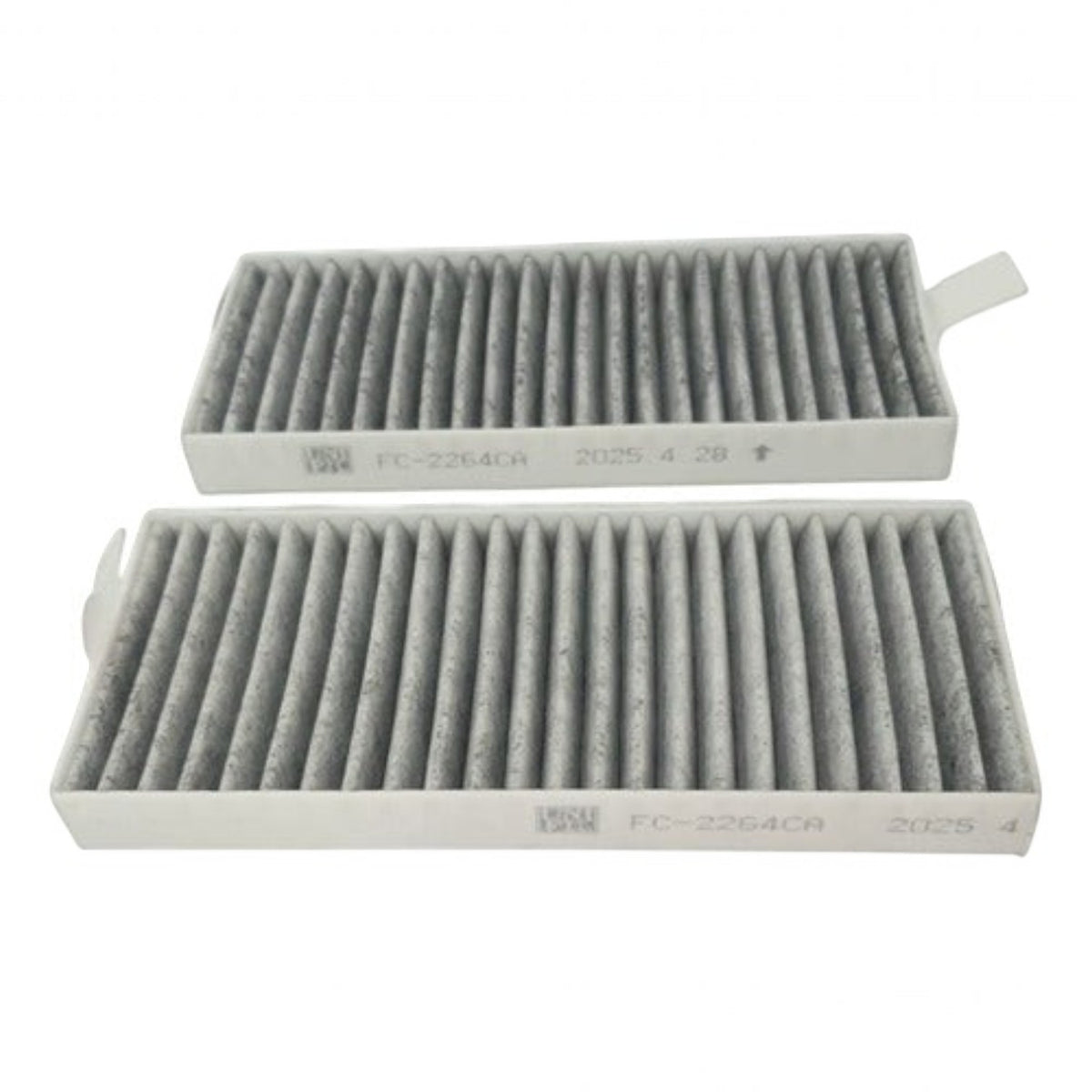 Filtro de cabina con carbón activado KENAI´S COM para MG RX8 2.0L Turbo 2018-2024, set de dos piezas rectangulares.