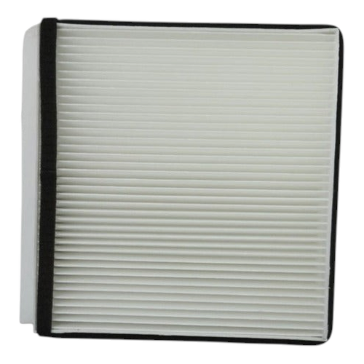 Filtro de cabina blanco para MG ZS 1.5L 2021-2023 de KENAI´S COM, diseño rectangular plisado de alta eficiencia.