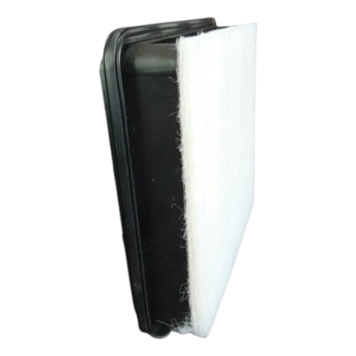 Filtro de cabina para Mitsubishi L200 de KENAI´S COM, diseño rectangular con marco negro y elemento filtrante blanco