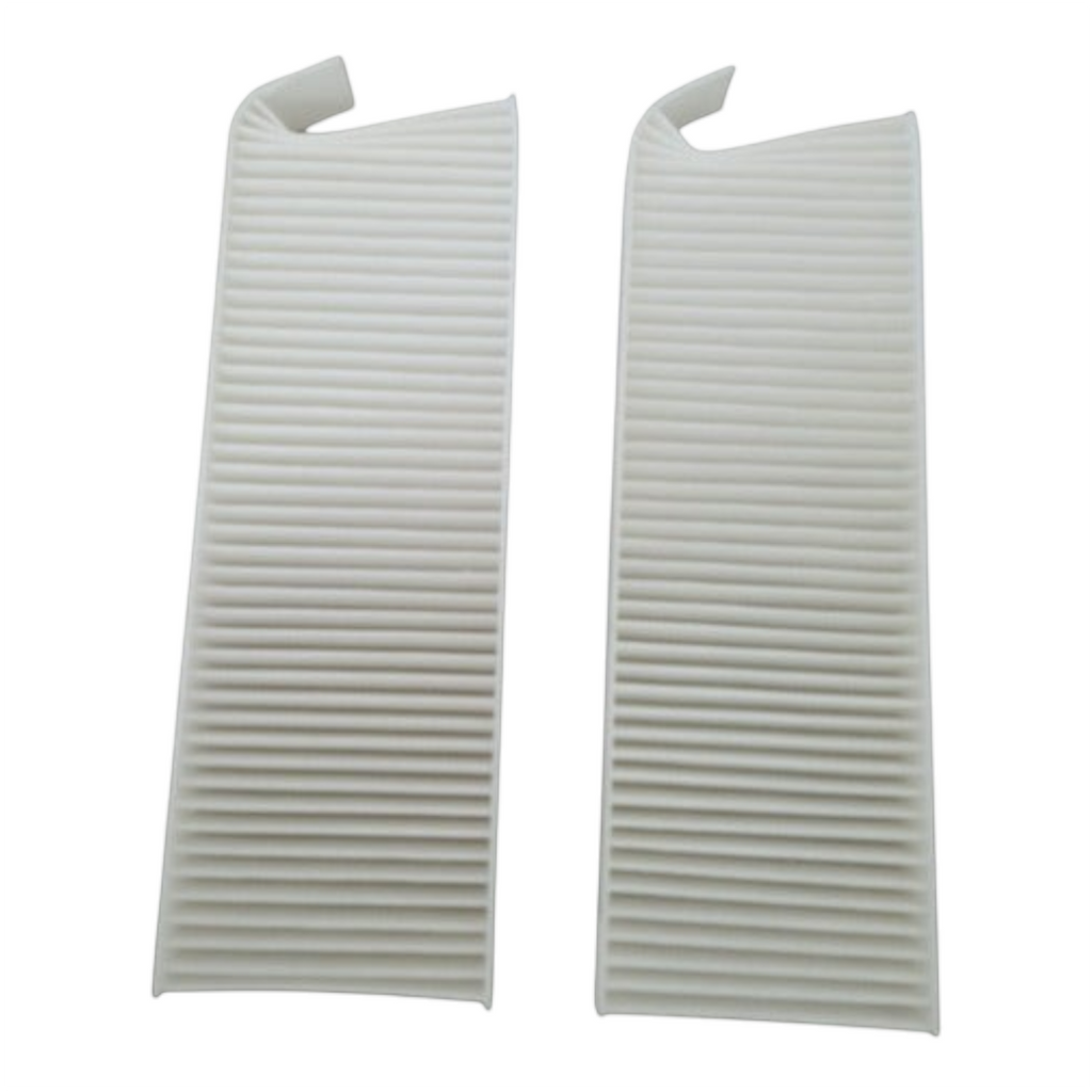 Filtro de cabina blanco para Peugeot Expert 2.0L 2018-2021 de KENAI´S COM, diseño rectangular plisado de alta calidad.