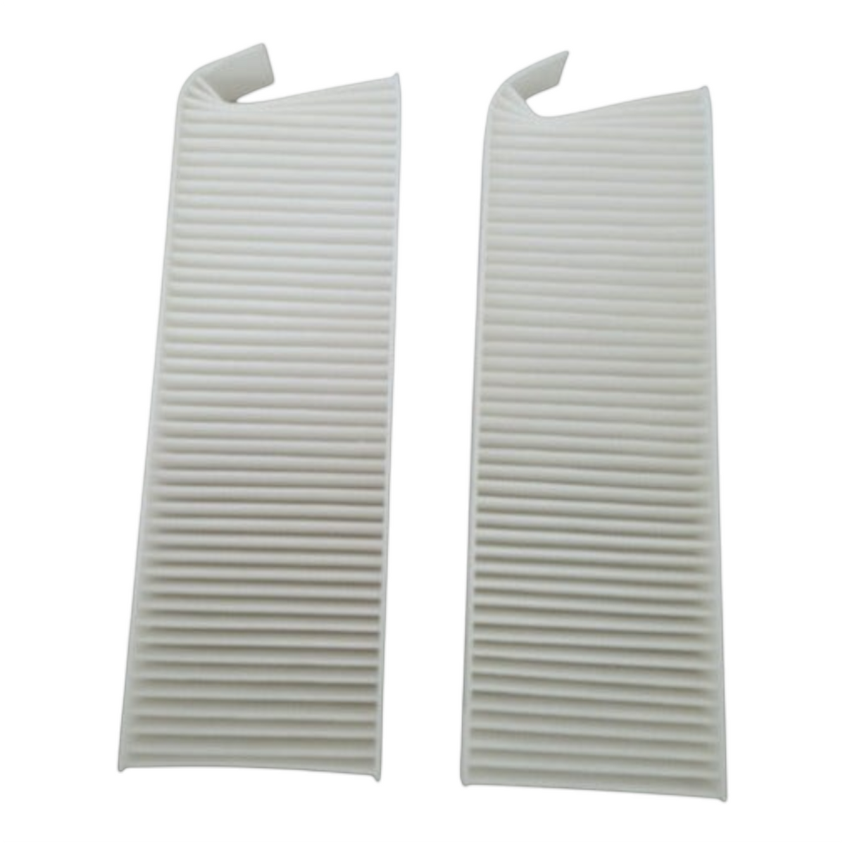 Filtro de cabina blanco para Peugeot Expert 2.0L 2018-2021 de KENAI´S COM, diseño rectangular plisado de alta calidad.