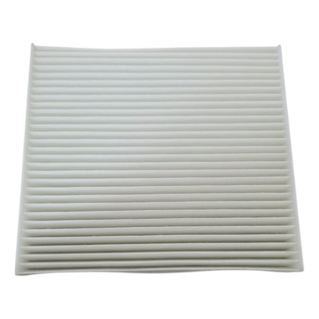 Filtro de cabina blanco para Toyota Hilux 2017-2020 de KENAI´S COM, diseño rectangular plisado de alta eficiencia.