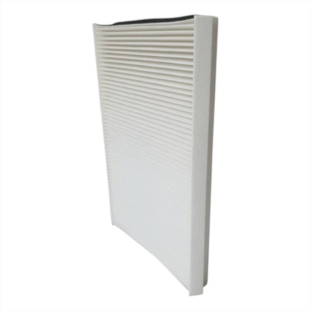 Filtro de cabina blanco para VW Crafter 2.0L Diesel de KENAI´S COM, diseño rectangular plisado de alta eficiencia.
