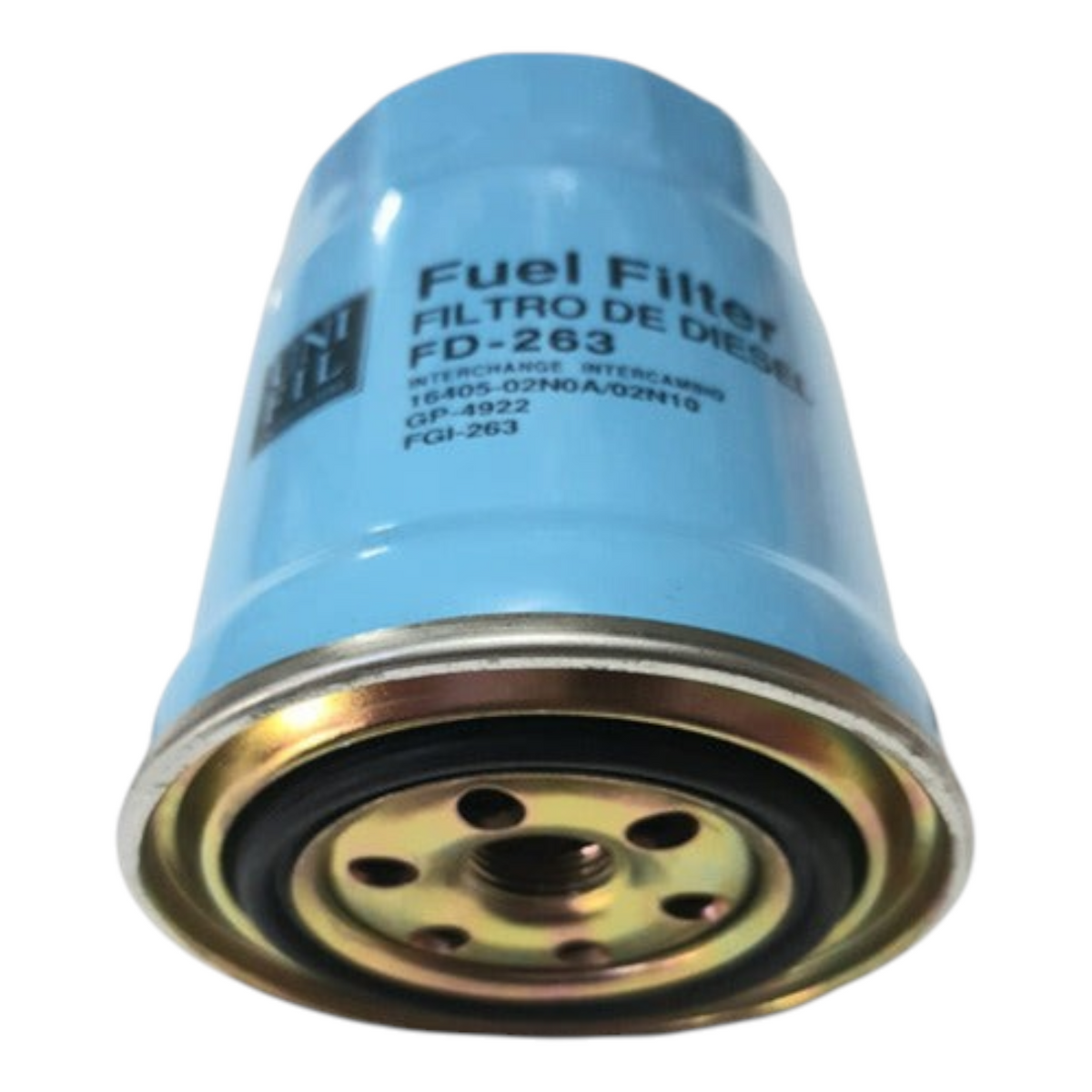 Filtro de combustible KENAI´S COM azul para motor diesel Nissan NP300 D22 modelo FD-263