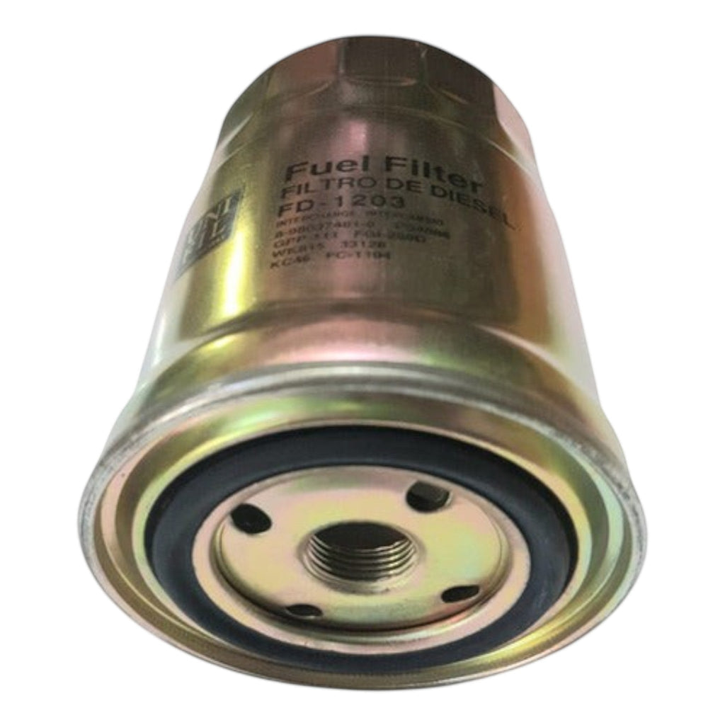 Filtro de combustible KENAI´S COM para Isuzu Elf 400 600, componente metálico cilíndrico de alta resistencia