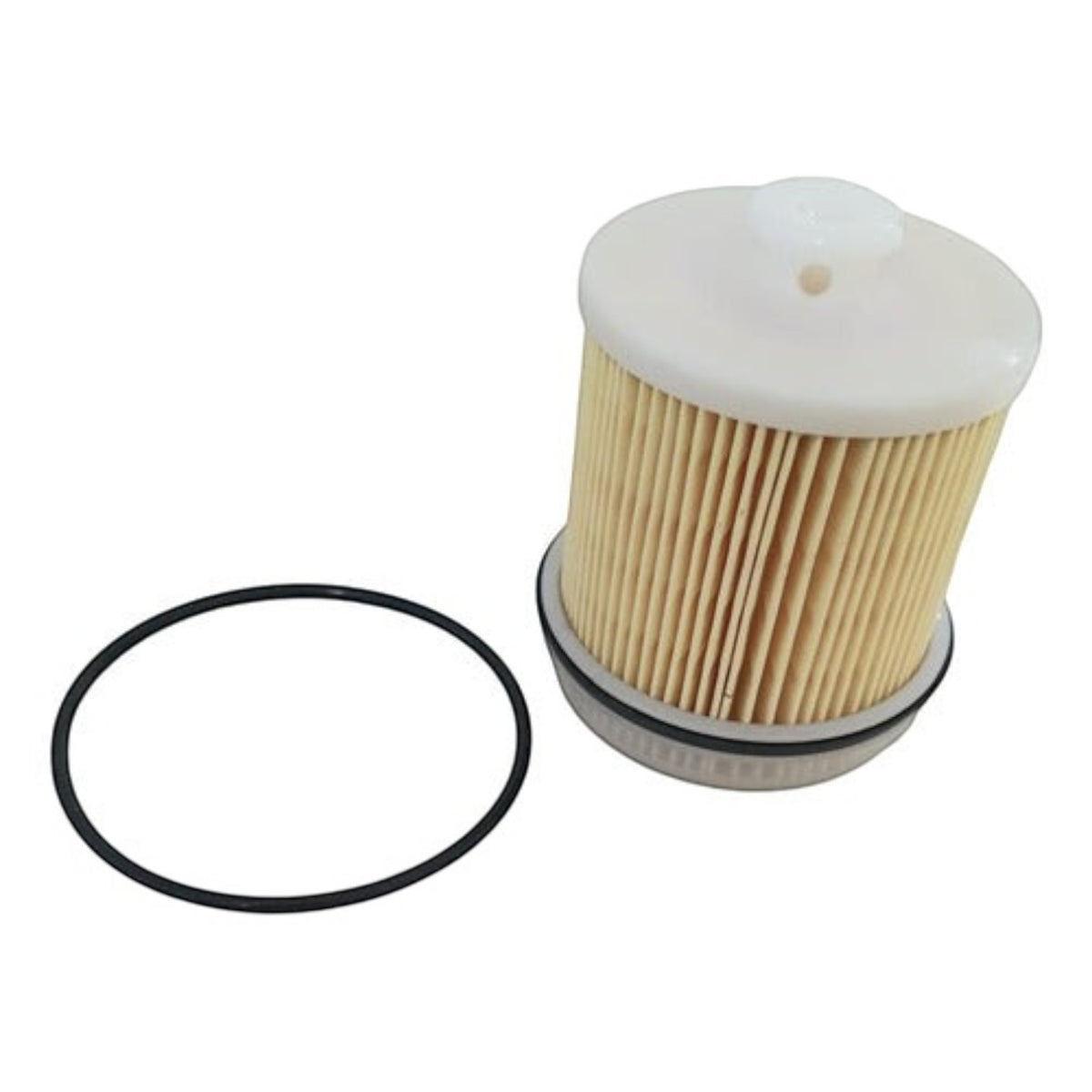 Filtro de combustible KENAI´S COM para Isuzu Elf con junta tórica negra y elemento filtrante de papel plisado