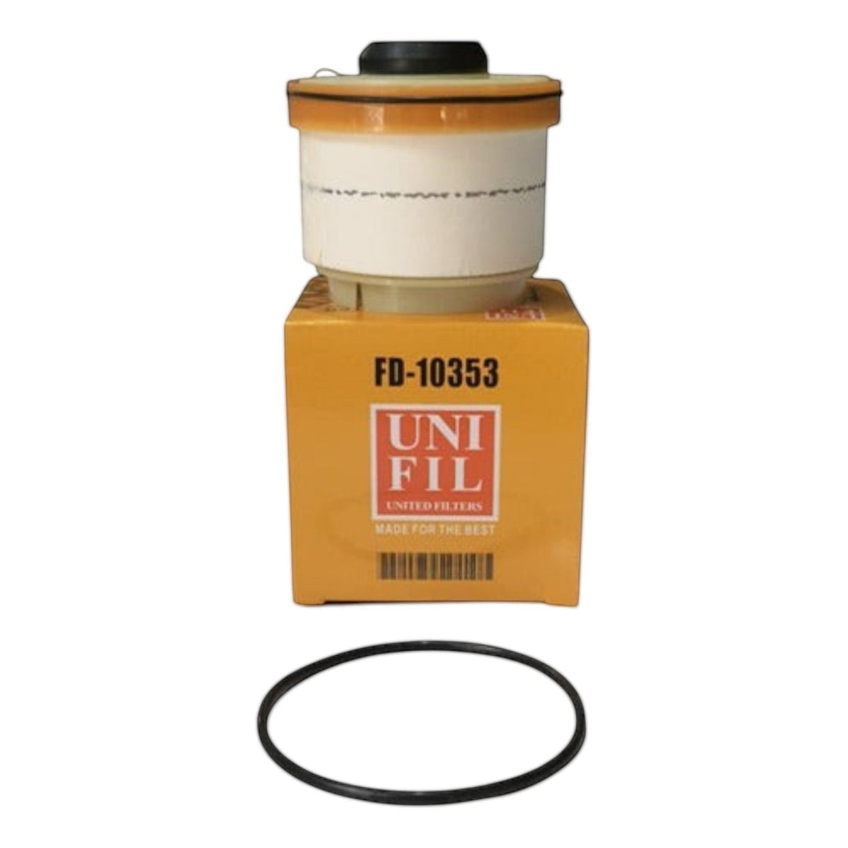 Filtro de combustible Uni Fil FD-10353 para Mitsubishi L200 de KENAI´S COM con empaque y junta tórica