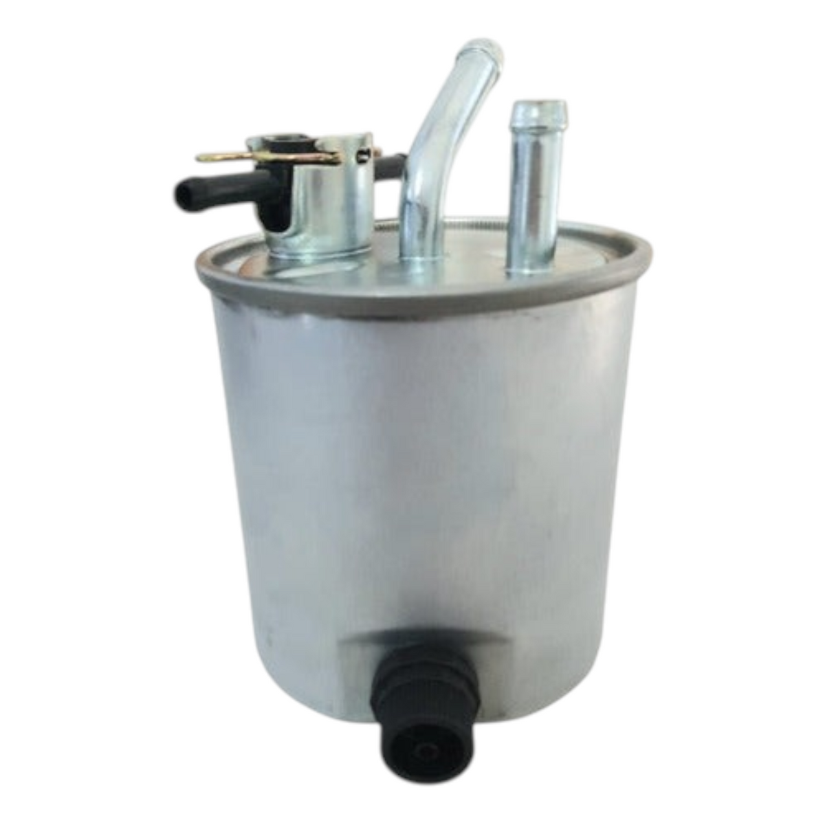 Filtro de combustible KENAI´S COM para Nissan Cabstar 2.5L Diesel, componente metálico cilíndrico con tomas de entrada