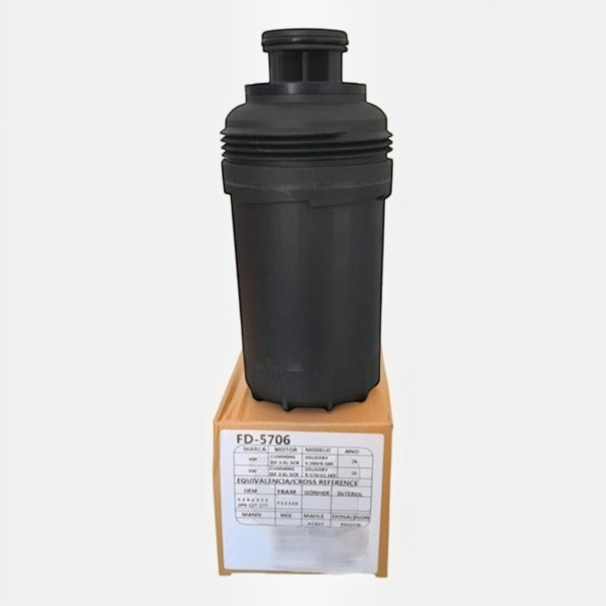 Filtro de combustible diésel Unifil FD-5706 para camiones Delivery 2.8L, marca KENAI´S COM