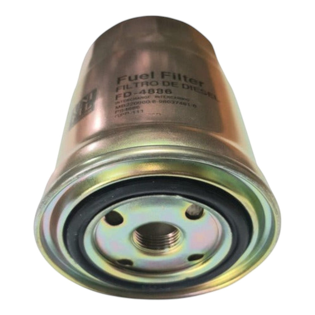 Filtro de diesel KENAI´S COM para Mitsubishi L200 2.5L modelo FD-4886 con carcasa metálica y sello de goma