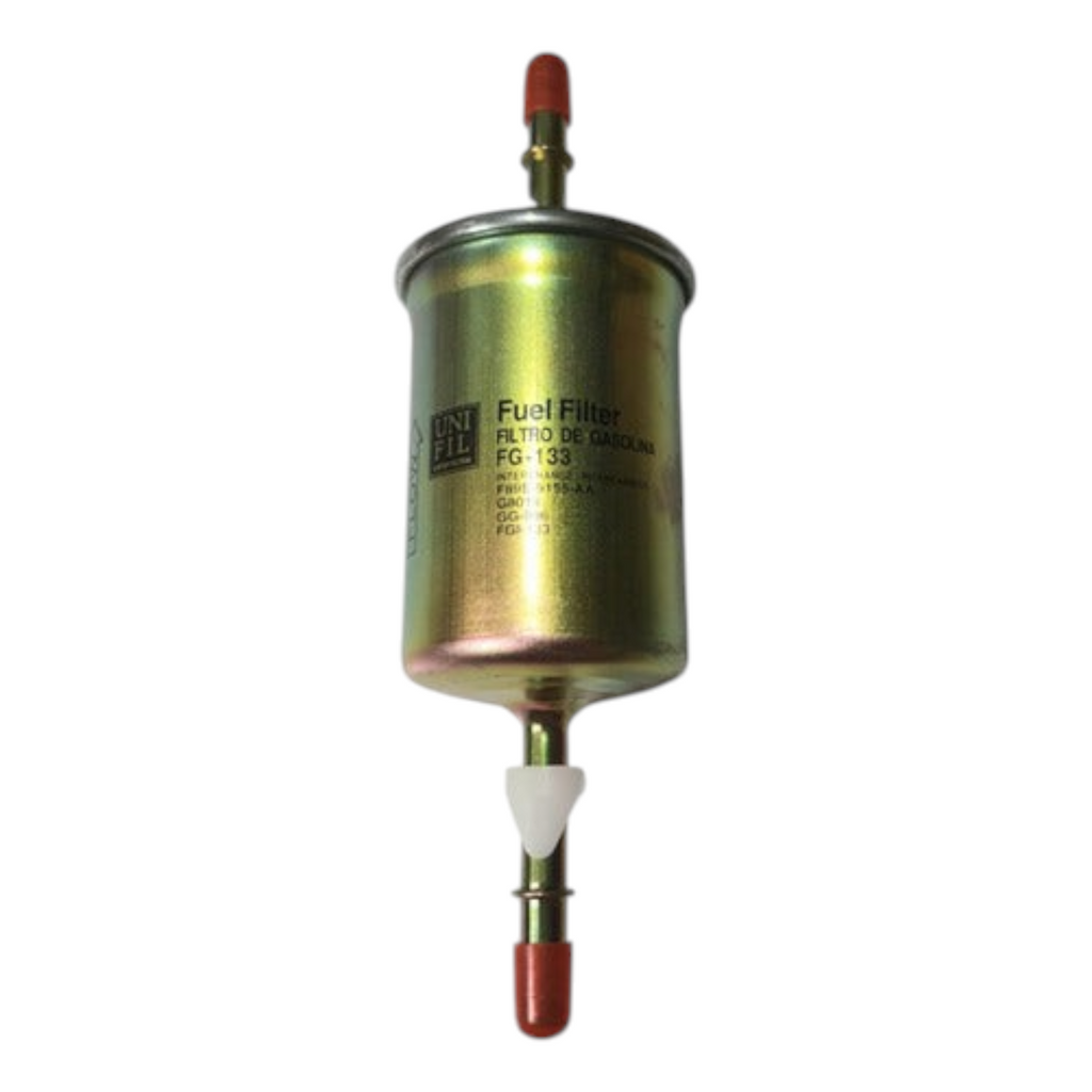 Filtro de gasolina metálico KENAI´S COM para Ford E-150 y E-250, modelo FG-133 con conectores de seguridad
