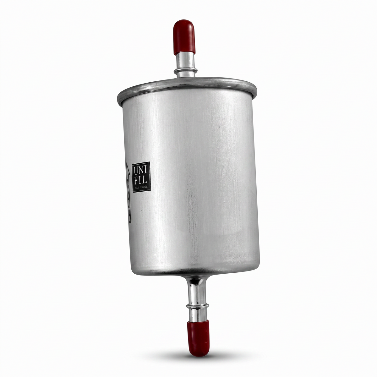 Filtro de gasolina metálico Unifil para Renault Duster de KENAI´S COM con tapas protectoras rojas