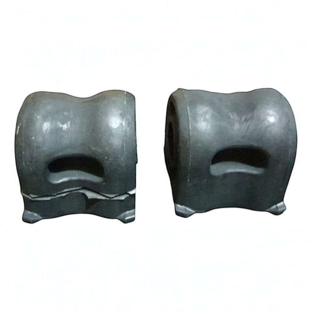 Juego de gomas de barra estabilizadora delantera KENAI´S COM para Honda City y Fit, fabricadas en caucho negro.
