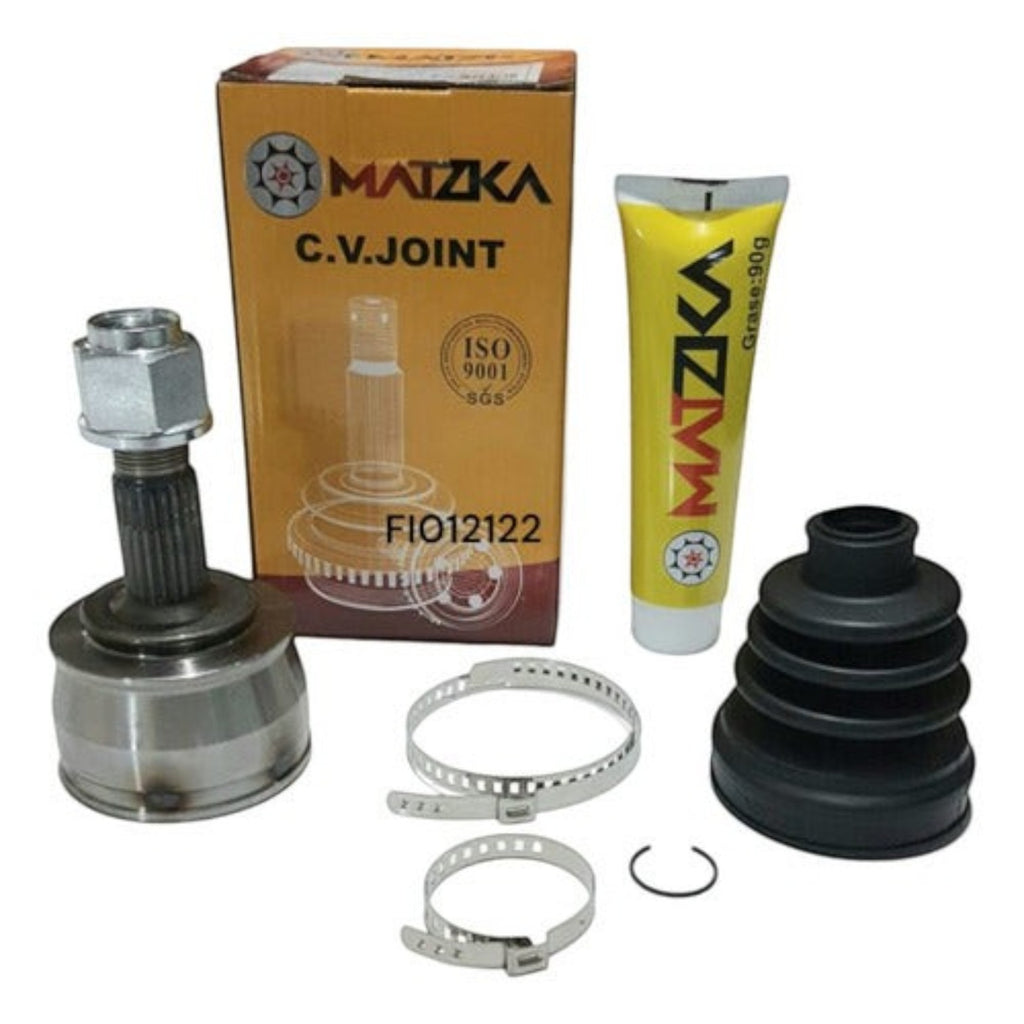 Kit de junta homocinética KENAI´S COM para Fiat Punto y Panda con grasa, fuelle y abrazaderas