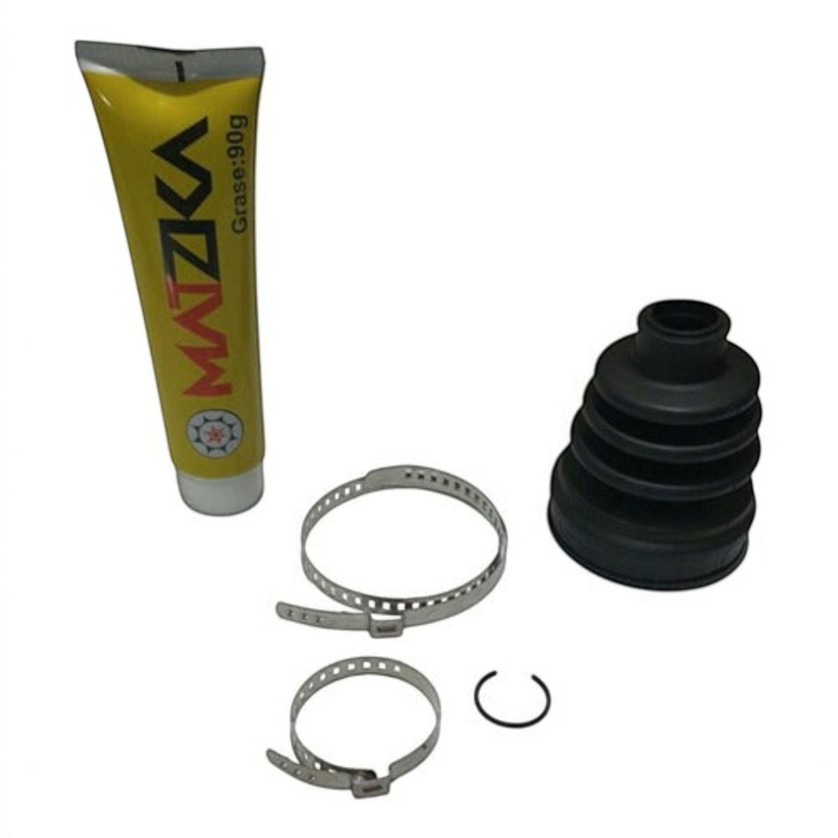 Kit de junta homocinética KENAI´S COM para Fiat Punto y Panda con grasa Matzka, fuelle y abrazaderas metálicas