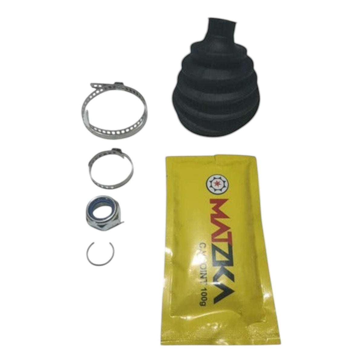 Kit de junta homocinética KENAI´S COM para Renault Logan con cubrepolvo, abrazaderas y grasa Matzka