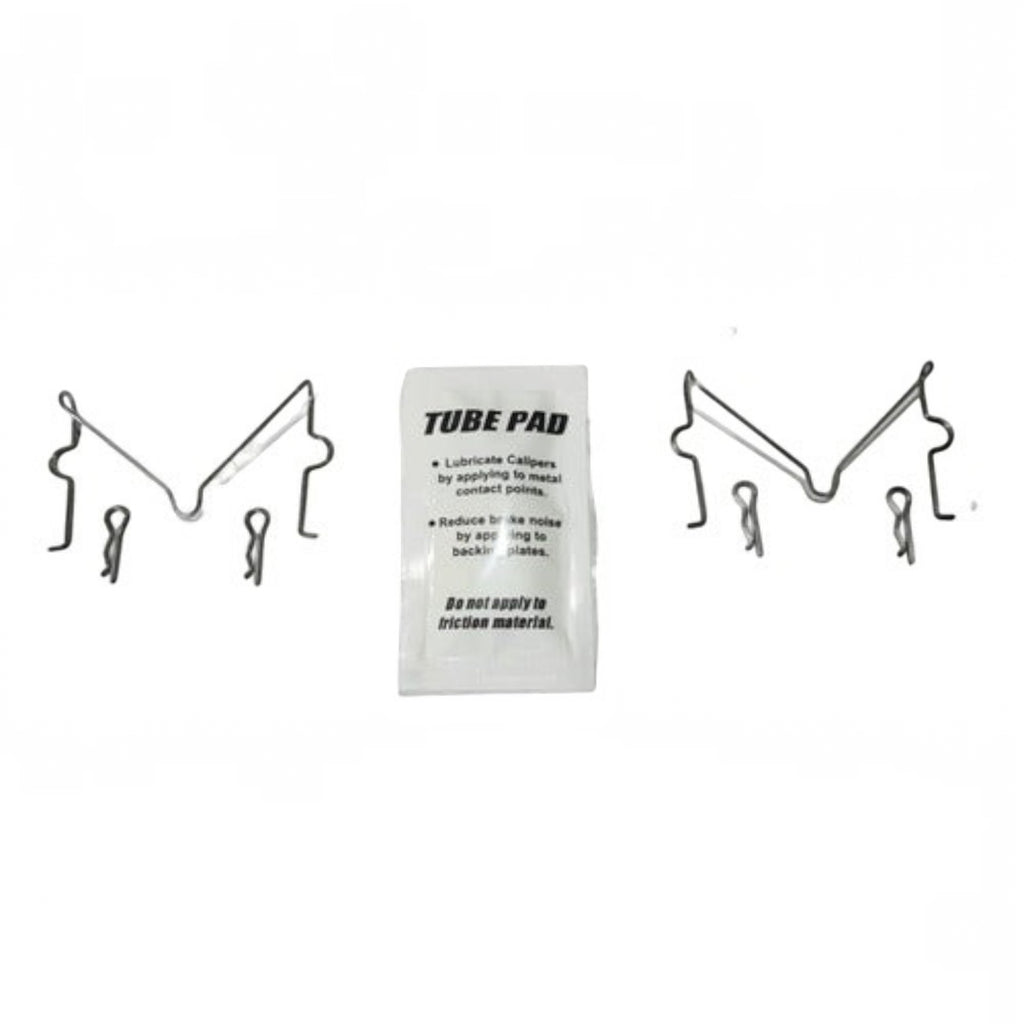 Kit de accesorios para balatas delanteras KENAI´S COM para JAC Frison T6 T8 T9 con clips metálicos y lubricante