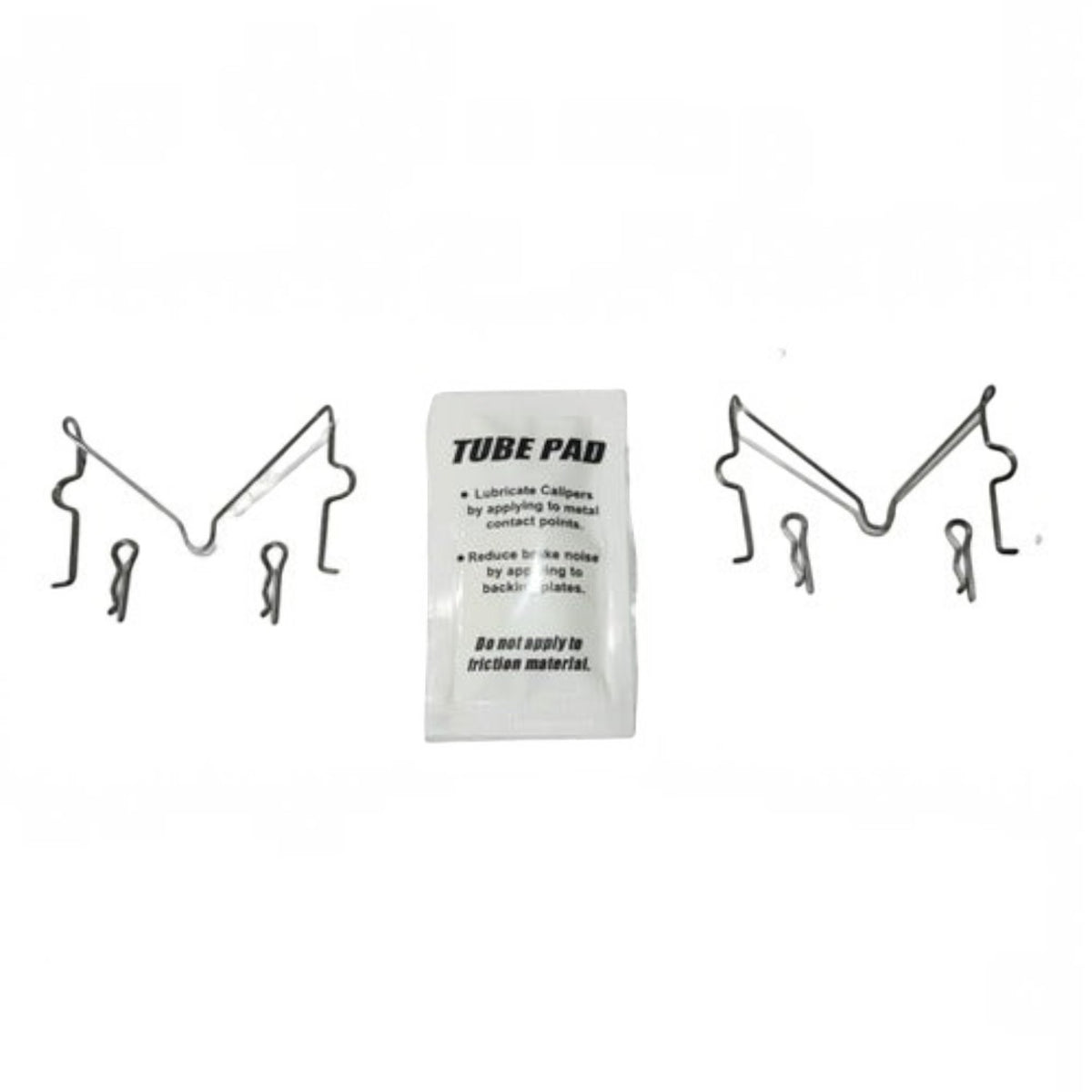 Kit de accesorios para balatas delanteras KENAI´S COM para JAC Frison T6 T8 T9 con clips metálicos y lubricante