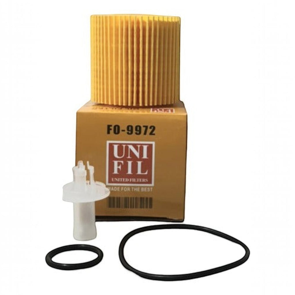 Kit de filtro de aceite KENAI´S COM para Toyota Rav4 2.5L con elemento filtrante amarillo, junta tórica y pieza plástica