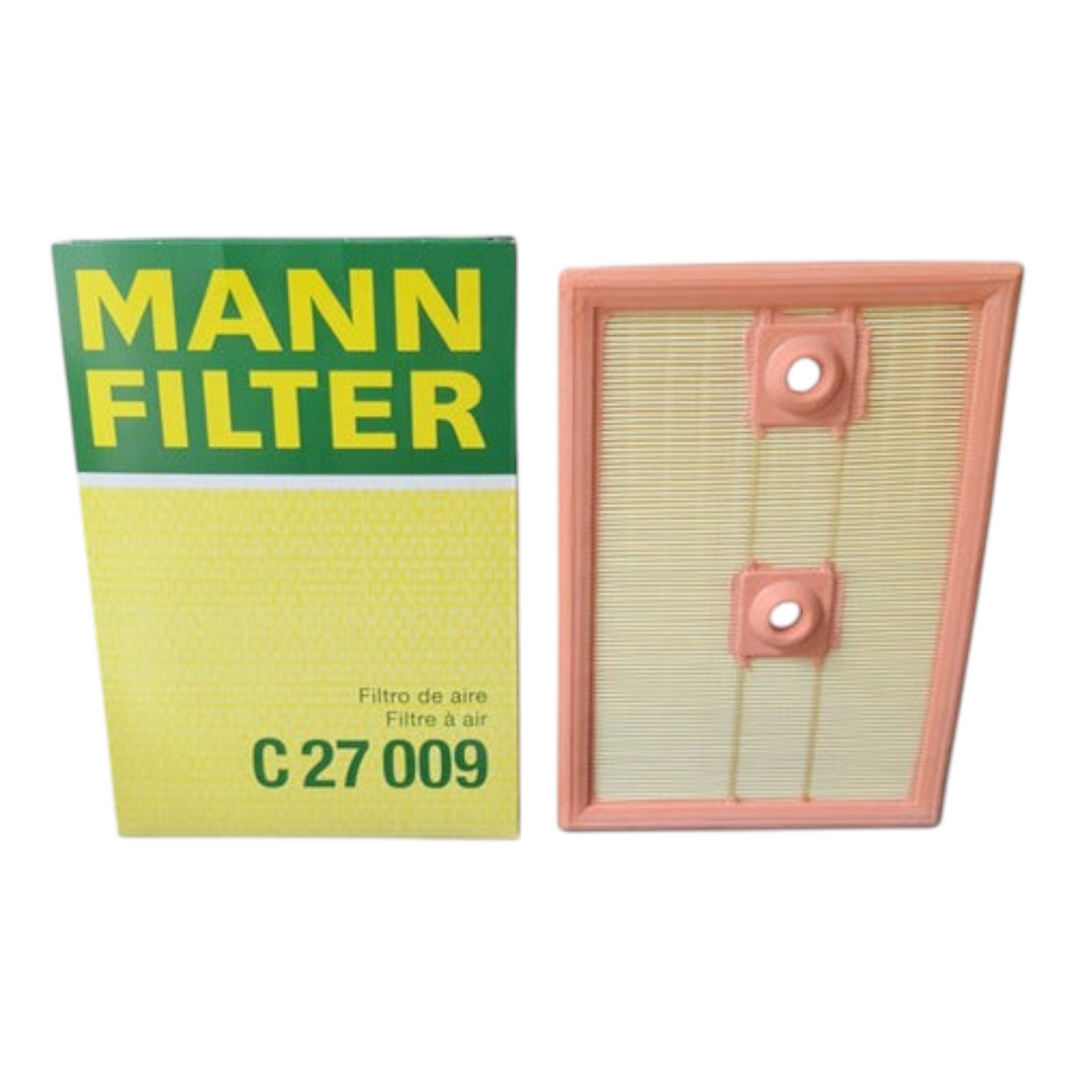 Kit de filtros KENAI´S COM para motor 1.4L, incluye filtro de aire Mann Filter C 27009 rectangular