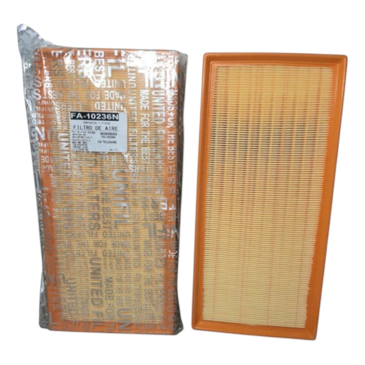 Kit de filtros KENAI´S COM para VW Touareg 3.6L 2012-2017 incluyendo filtro de aire rectangular de papel plisado