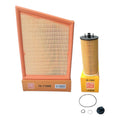 Kit de filtros KENAI´S COM para BMW X1, incluye filtro de aire y aceite Unifil con empaques para mantenimiento