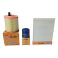 Kit de filtros KENAI´S COM para Chevrolet Cruze 1.4 Turbo, incluye filtro de aire, aceite y cabina marca Unifil.