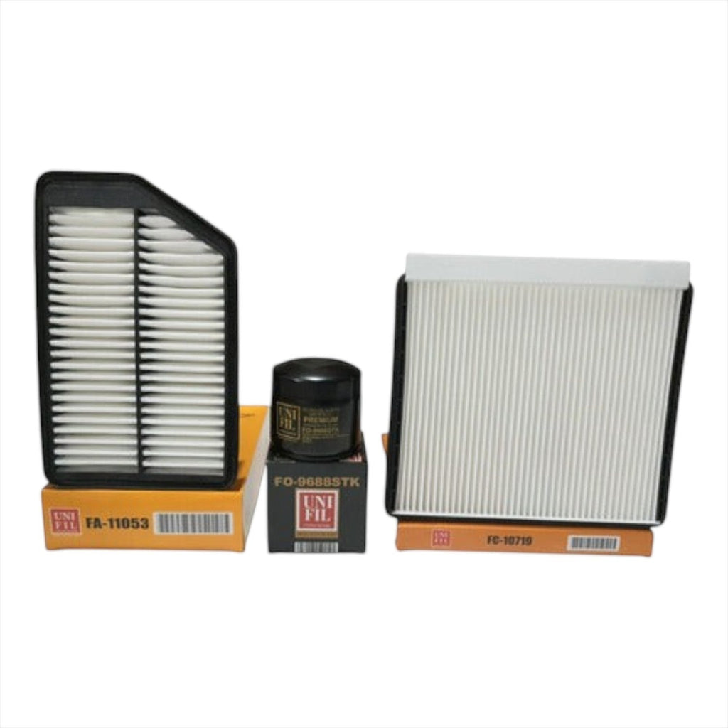 Kit de filtros KENAI´S COM para Hyundai Creta 1.6L 2017-2020 incluyendo filtro de aire, aceite y cabina