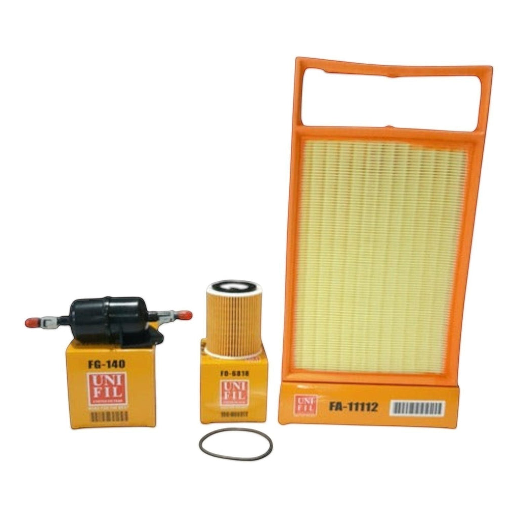 Kit de filtros KENAI´S COM para Dodge Vision 1.6L que incluye filtro de aceite, aire y combustible con sus cajas