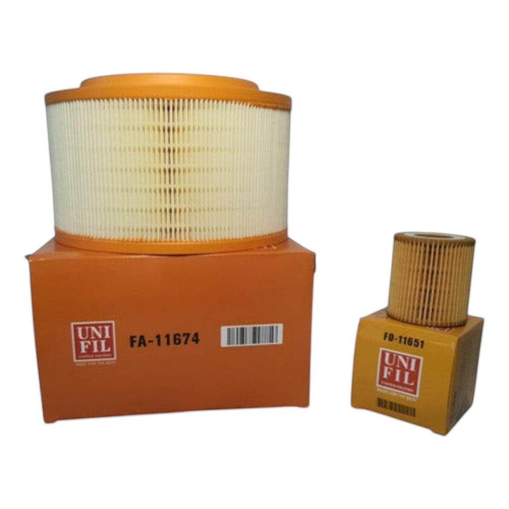 Kit de filtros KENAI´S COM para Ford Ranger 3.2 Diesel, incluye filtro de aire y aceite con sus cajas originales.