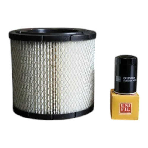Kit de filtros Unifil para Hino Serie 300, incluye filtro de aire cilíndrico y filtro de aceite de KENAI´S COM