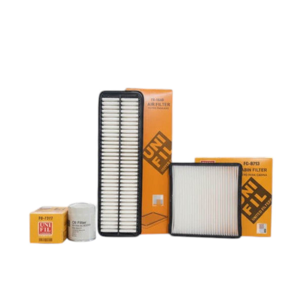 Kit de filtros KENAI´S COM para Hyundai Grand i10 2015-2018 incluyendo filtro de aire, aceite y cabina